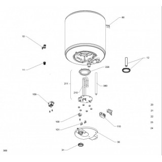 Despiece termo EQUATION EQ2 TERMO ELECTRICO 15L