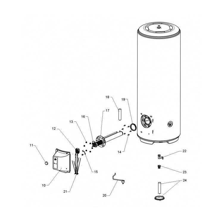 Kit ánodo + junta para Equation 300L